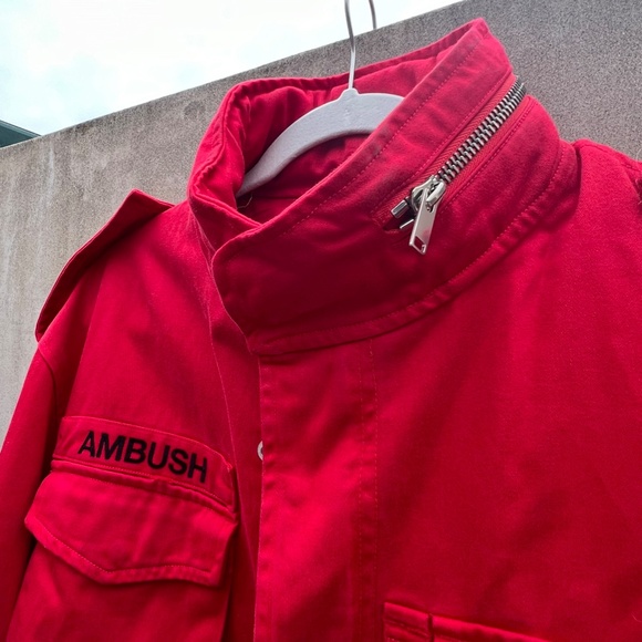 Ambush Authenticated Red Logo Jacket - Picture 4 of 8